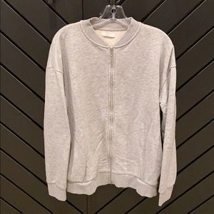 Zara Oversized Cotton Bomber Jacket
